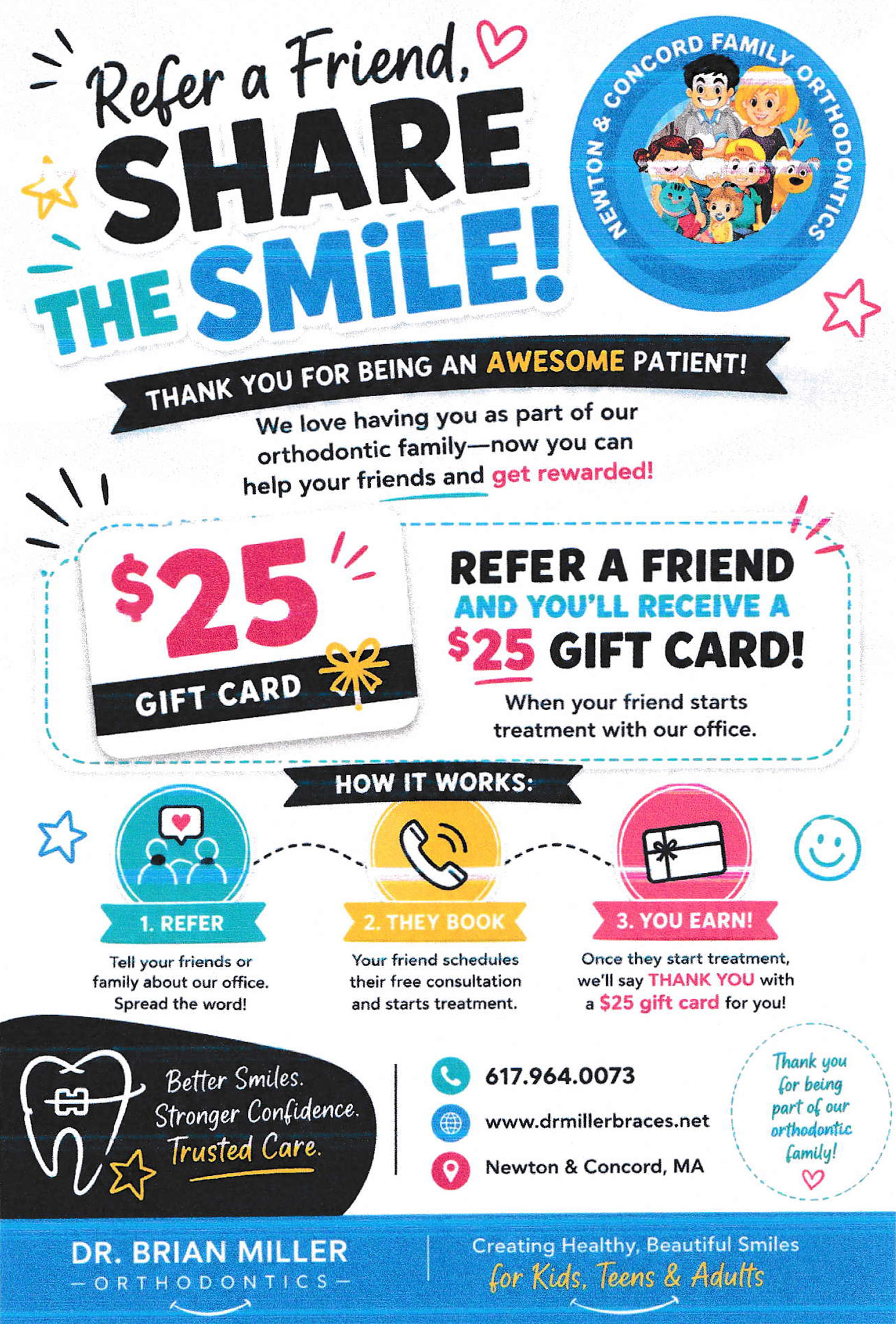 Dentist referral program in Newton & Concord